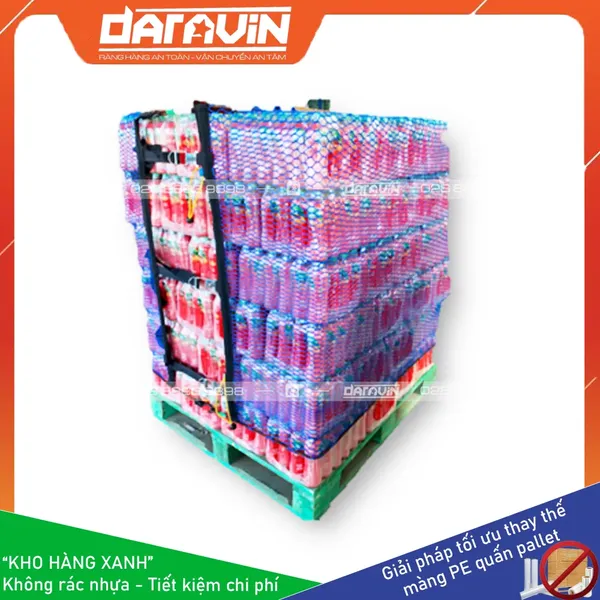 Lưới polyester quấn pallet tái sử dụng DARAVIN 
