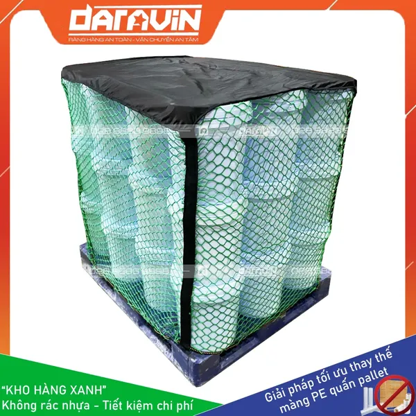 Lưới polyester quấn pallet tái sử dụng DARAVIN 