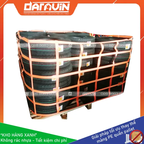 Lưới quấn pallet tái sử dụng dây bẹ