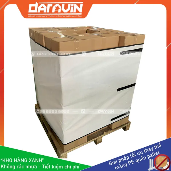 Lưới quấn pallet tái sử dụng khóa gai dán DARAVIN