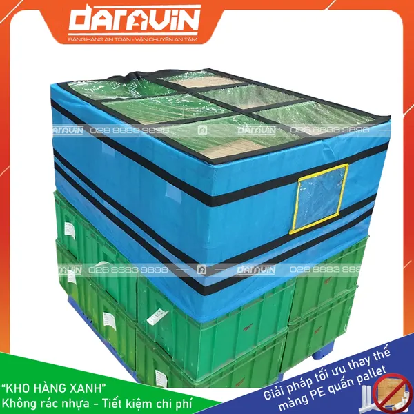 Lưới quấn trùm pallet tái sử dụng DARAVIN
