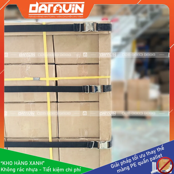 Lưới quấn trùm pallet polyester