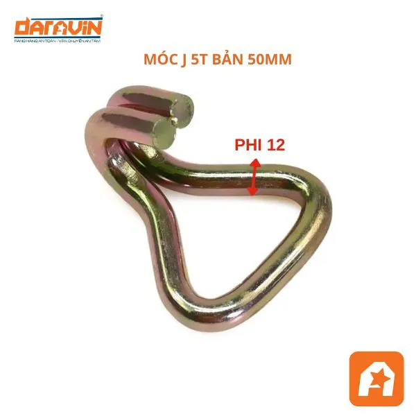J Hook - 5,000 kg 50mm width