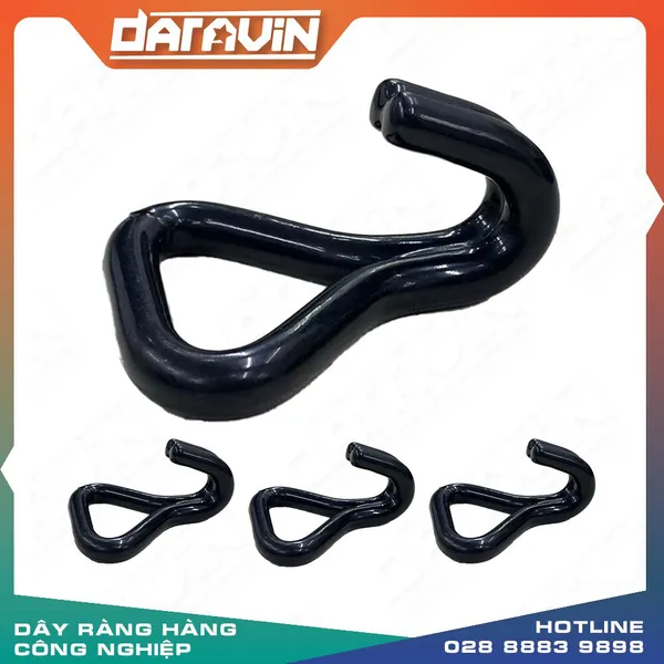 Móc J bản 50mm bọc nhựa