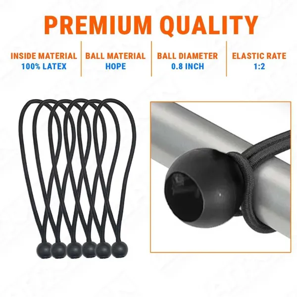 26-Piece Premium Bungee Cords