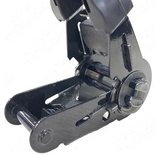 Ratchet Buckle - Plastic Handle 25mm width Black