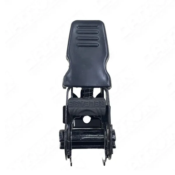Ratchet Buckle - Plastic Handle 25mm width Black