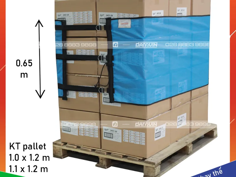 Tại sao nên dùng màng quấn pallet?