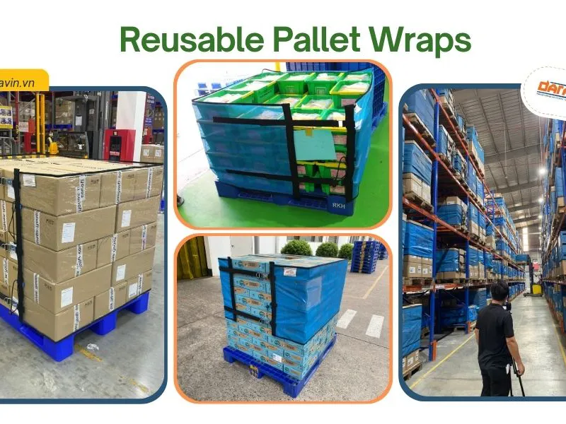 How Reusable Pallet Wraps Improve Your Logistics