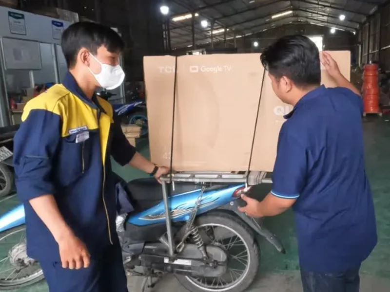 4 Bước Vận Chuyển Tivi Bằng Xe An Toàn Tránh Hư Hỏng