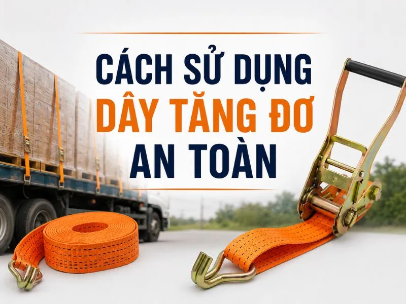 Rủi ro khi chằng hàng sai cách và cách sử dụng dây tăng đơ an toàn