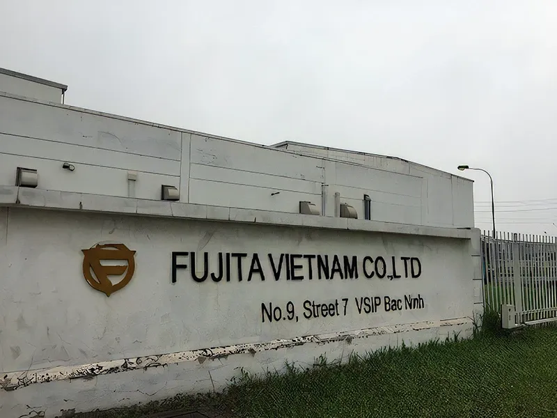 Daravin cung cấp giải pháp lưới quấn pallet cho công ty Fujita Việt Nam