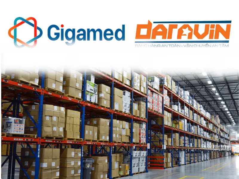 Ứng dụng thành công dây thun ràng pallet cho kho hàng Công ty TNHH Dược phẩm Gigamed