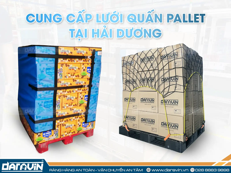 Địa chỉ cung cấp lưới quấn pallet tại Hải Dương uy tín, chất lượng