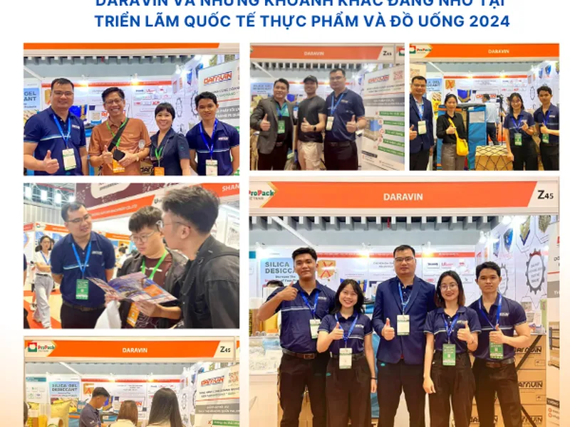 DARAVIN và những dấu ấn mang tới Triển lãm Vietfood & Beverage and ProPack Vietnam 2024 