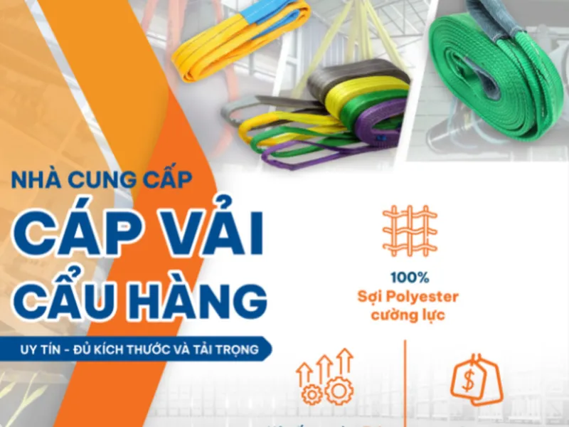 ĐỊA CHỈ MUA SỈ & LẺ DÂY CÁP VẢI CẨU HÀNG UY TÍN TẠI TP. HỒ CHÍ MINH