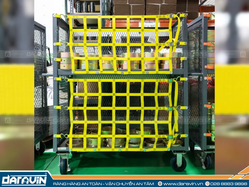 Lưới chắn hàng cho xe đẩy công nghiệp