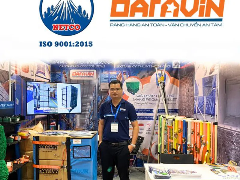 Cung cấp lưới quấn pallet giải pháp xanh cho Bột Giặt Net