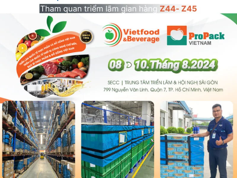 DARAVIN và giải pháp bảo vệ hàng tối ưu tại đến triển lãm VIETFOOD & PROPACK VIETNAM 2024