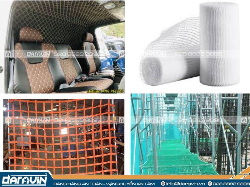 Ứng dụng của lưới polyester