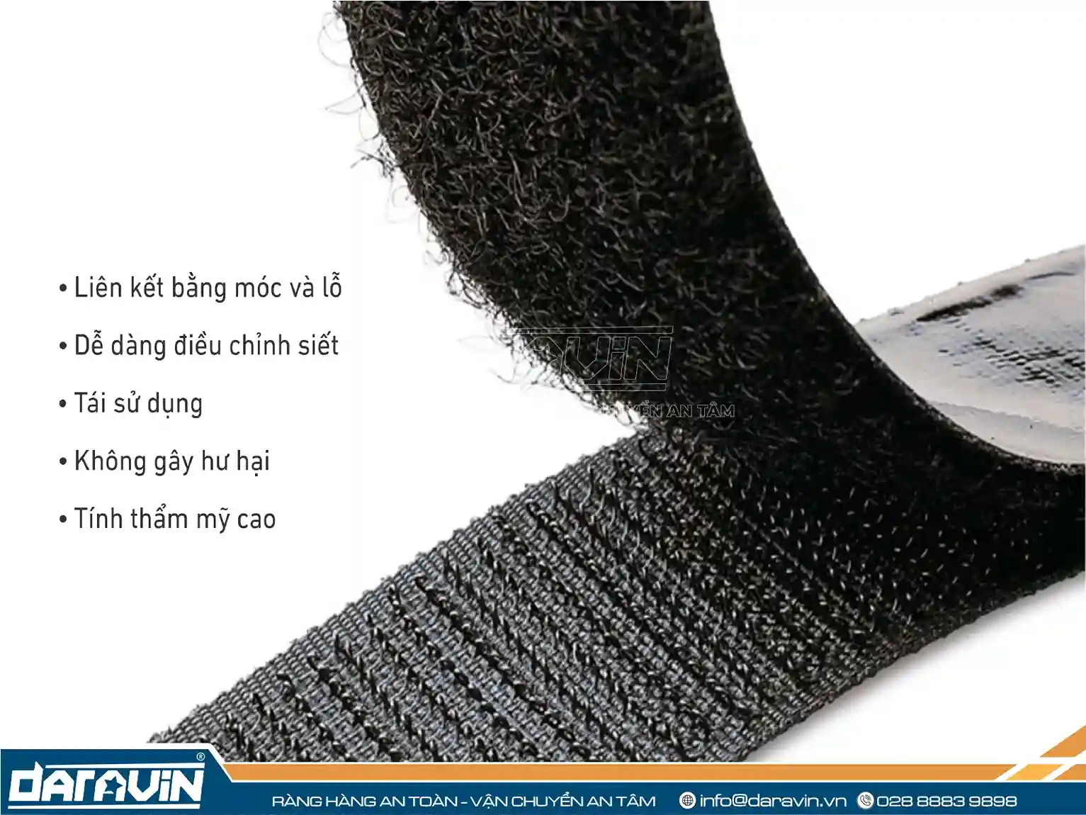 Ứng dụng dây Velcro trong cuộc sống hiện nay