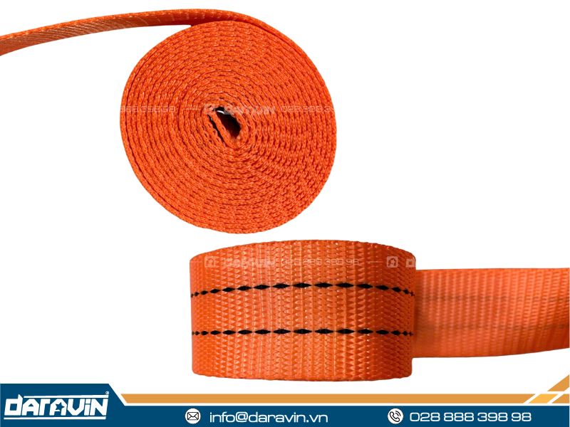 Ứng dụng dây bẹ bản 38mm tải 2 tấn