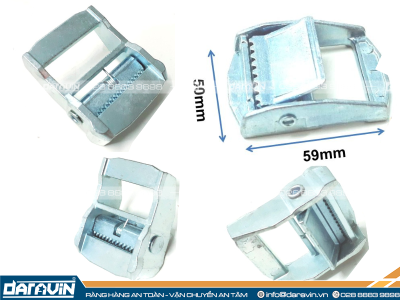 Cấu tạo dây chằng hàng khóa cam tải 900kg