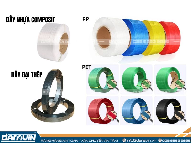 Tìm hiểu về các loại dây đai đóng hàng phổ biến trên thị trường