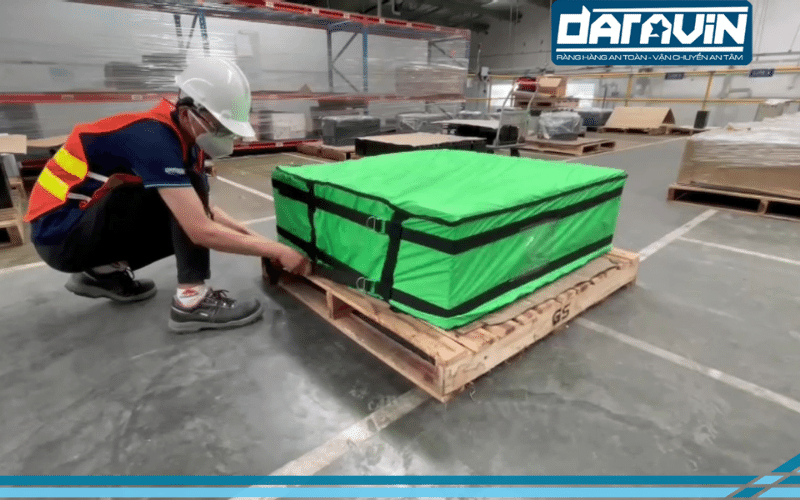 Với giải pháp mới từ DARAVIN đã giúp GS cải thiện chi phí và nhân công so với sử dụng quy cách đóng gói cũ Với giải pháp mới từ DARAVIN đã giúp GS cải thiện chi phí và nhân công so với sử dụng quy cách đóng gói cũ