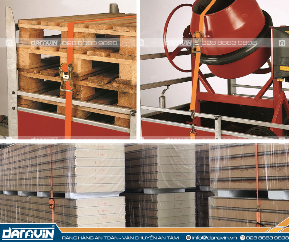 Applications of Ratchet Straps in the construction industry