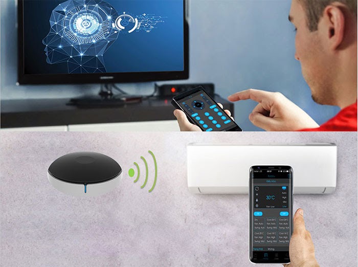 Giải pháp thiết bị nhà thông minh với bộ điều khiển hệ thống tivi, điều hòa Giải pháp thiết bị nhà thông minh với bộ điều khiển hệ thống tivi, điều hòa