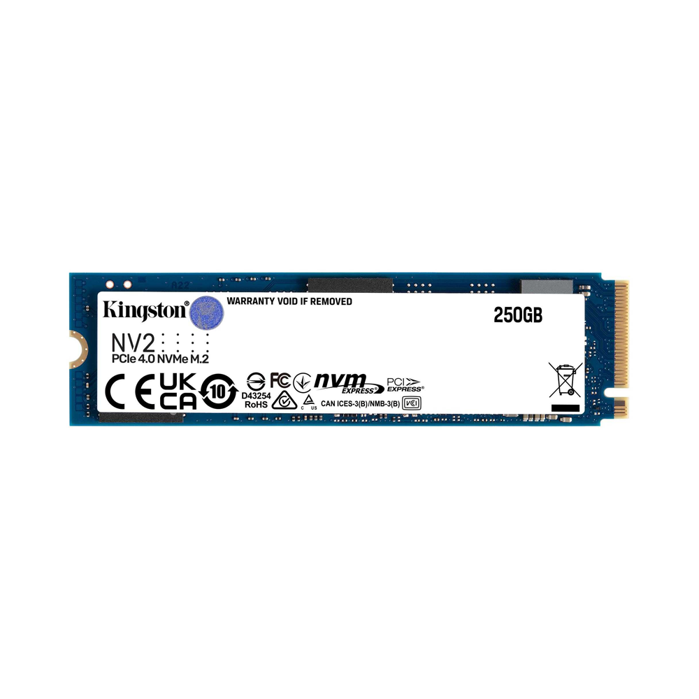 SSD Kingston NV2 250GB M.2 2280 PCIe Gen 4.0 NVMe