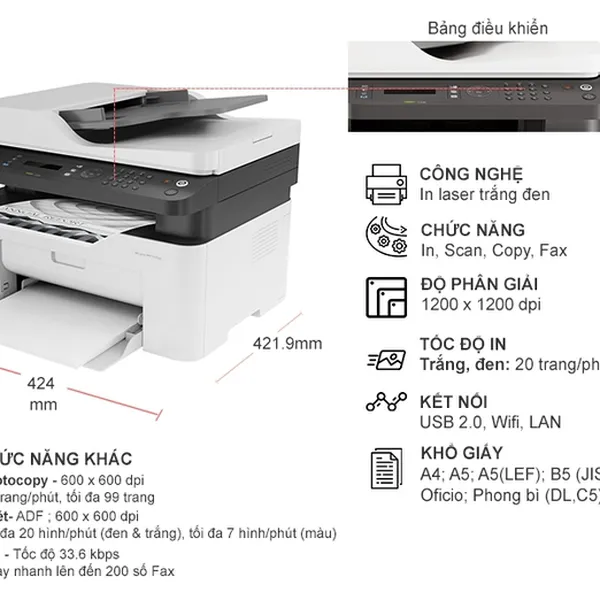HP Laser MFP 137FNW