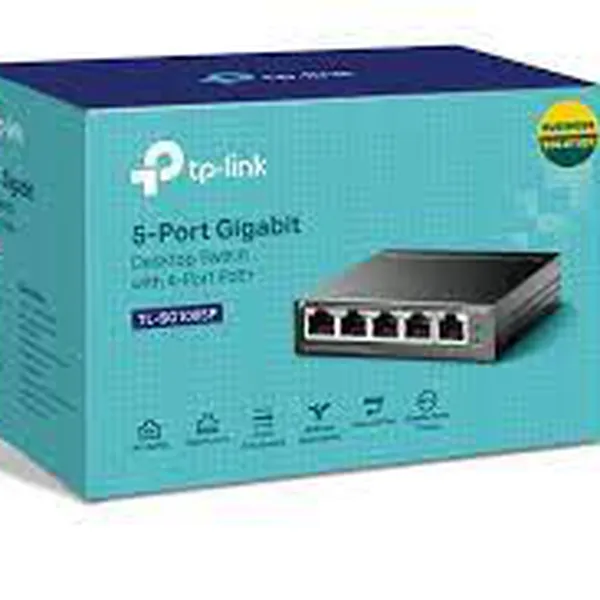 Thiết bị chia mạng TP-Link TL-SG1005P 4 cổng POe