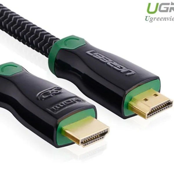Cáp HDMI 5m hỗ trợ 4K*2K HD126 Ugreen 10294 vỏ bọc kim loại cao cấp