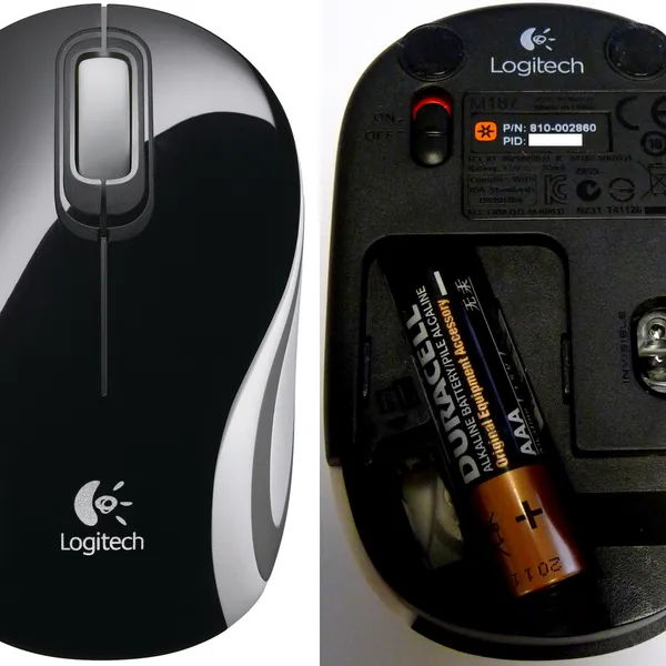 Chuột không dây Logitech M187 chính hãng