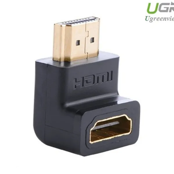 Đầu nối HDMI vuông góc 90 độ Ugreen 20109 (bẻ xuống)