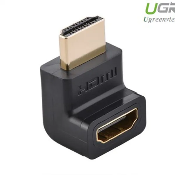 Đầu nối HDMI vuông góc 90 độ Ugreen 20110 (bẻ lên)