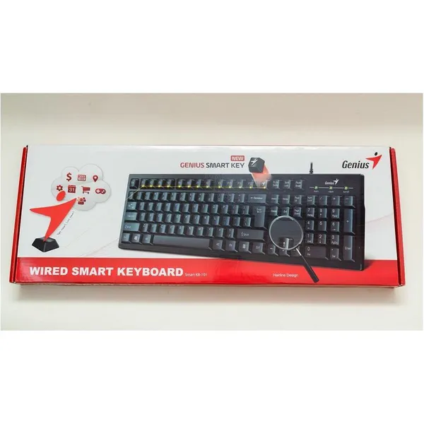 Bàn phím có dây Genius KB-117 chính hãng