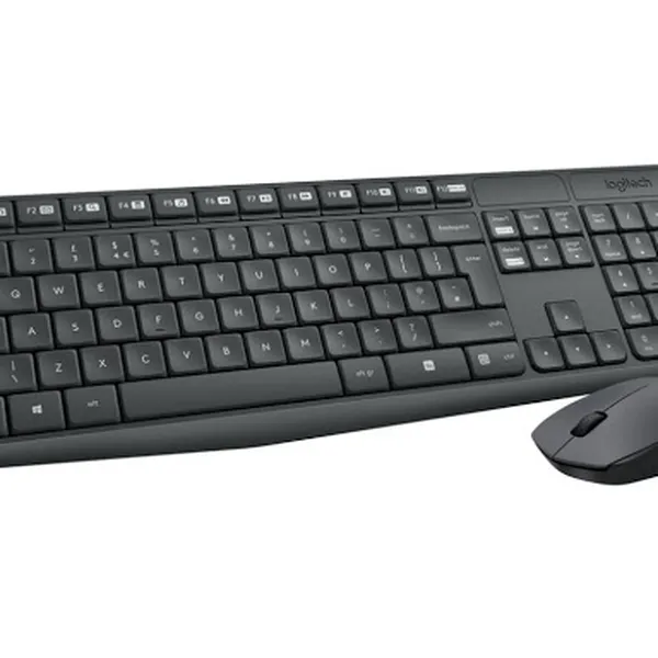 Bàn phím và chuột không dây Logitech MK235 chính hãng