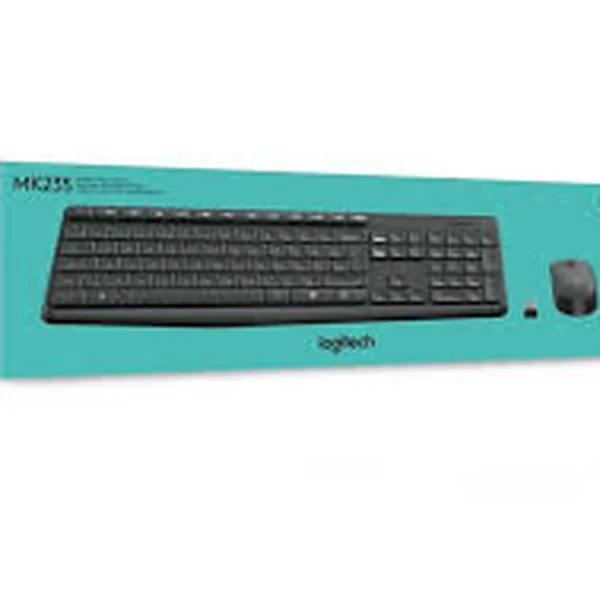 Bàn phím và chuột không dây Logitech MK235 chính hãng