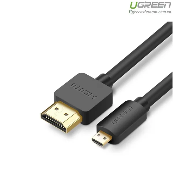 Cáp Micro HDMI to HDMI dài 2m chính hãng Ugreen 30103 cao cấp
