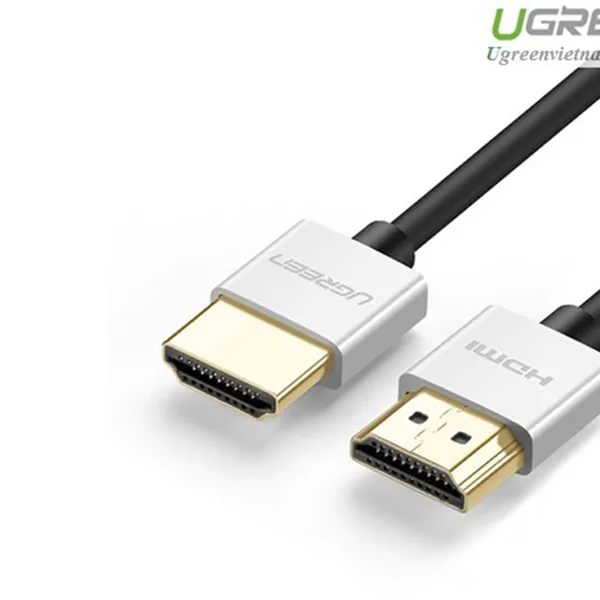 Cáp HDMI 2.0 siêu mỏng dài 1M hỗ trợ 4K, 3D Chính hãng Ugreen 30476