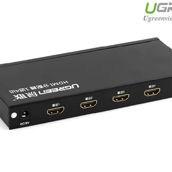 Bộ chia cổng HDMI 1 ra 4 Hỗ trợ full HD, 4K*2K@30Hz Chính hãng Ugreen 40202 Cao cấp
