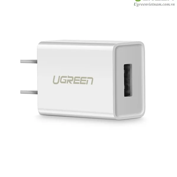 Củ sạc 1 cổng USB(5V/1A) chính hãng Ugreen 50714 cao cấp