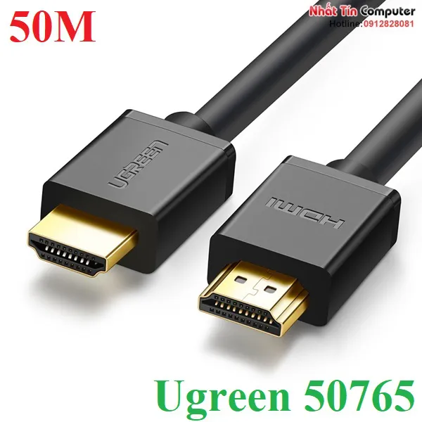 Cáp HDMI 1.4 dài 50M hỗ trợ Ethernet + 4K2K Ugreen 50765 (Chip Khuếch Đại)