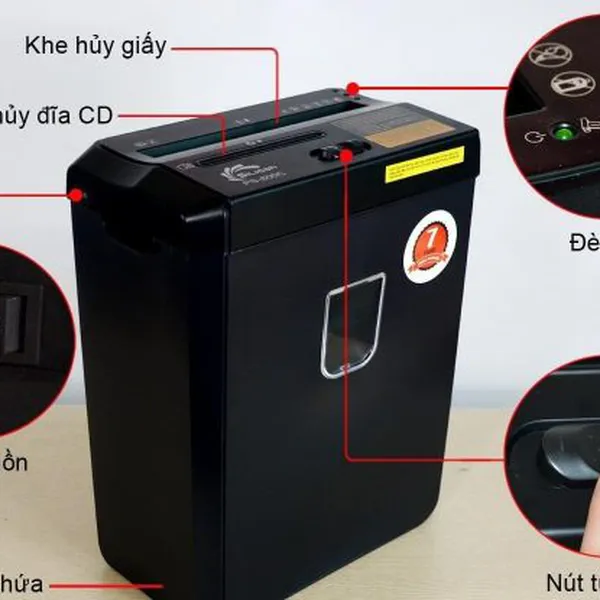 Máy Hủy Giấy SILICON PS-800C