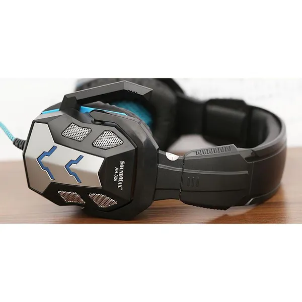 Tai nghe Over-ear SoundMAX AH 326 (Đen)