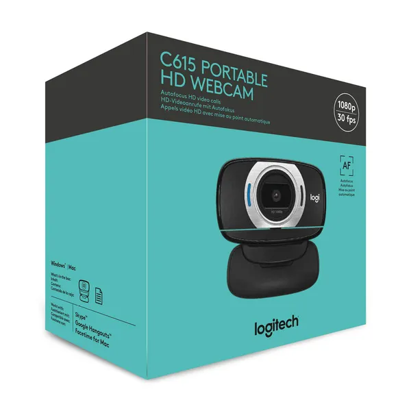 Webcam Logitech C615 HD 1080P