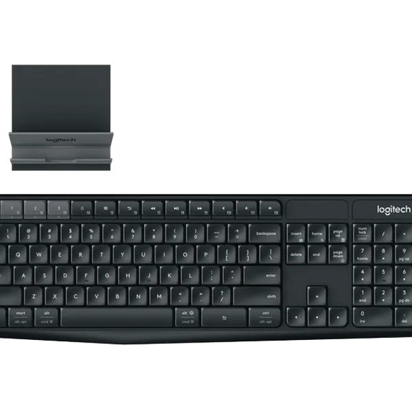 Bộ bàn phím không dây và giá đỡ Logitech K375s